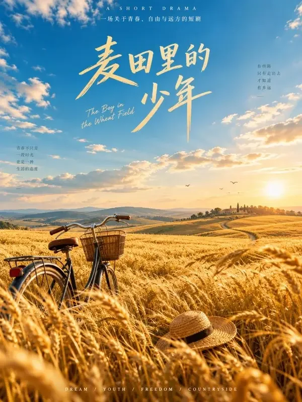《风吹麦浪的日子》- 黄果短剧乡村励志短剧封面 《风吹麦浪的日子》- 黄果短剧乡村励志短剧封面